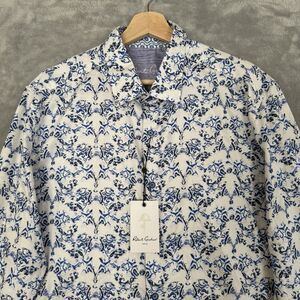 $198 Robert Graham Criswell Long Sleeve Woven Shirt Men's XL Classic Fit NWT